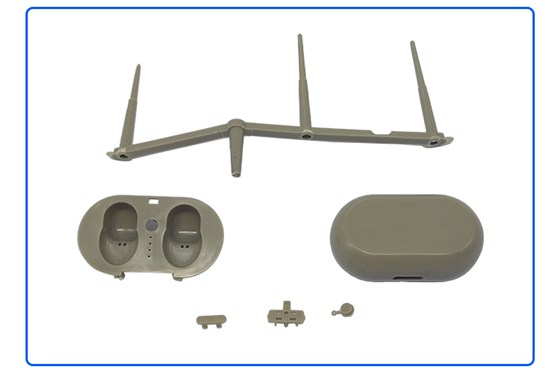 耳机注塑加工案例W306E 沙井附近注塑厂家